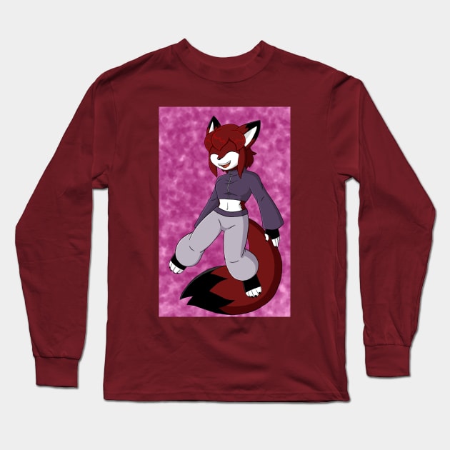 Rubi Levitate Long Sleeve T-Shirt by Firestorm Fox